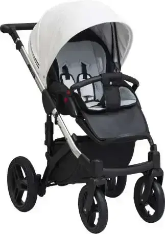 Kombinovaný kočárek EUFORIA PREMIUM EP-3 silver/white