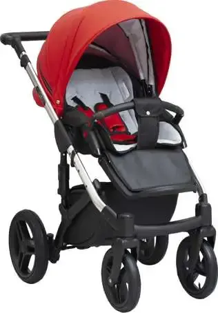 Kombinovaný kočárek EUFORIA PREMIUM EP-10 red