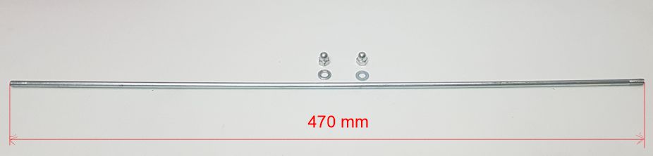 ND_tyčka do rozpěry stabilizátoru kočárku MAXIMO - tyč přední M5-47