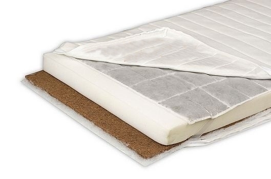 Dětská matrace kokos/pěna/pohanka Baby Dreams, 160x70cm