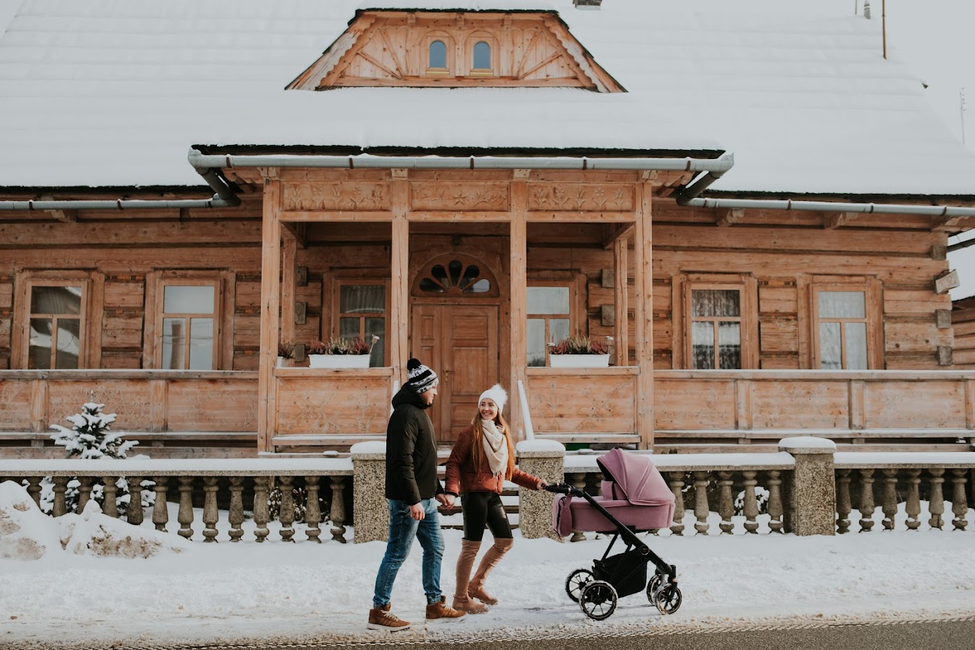 Kombinovaný kočárek Paradise Baby VR - pink 05