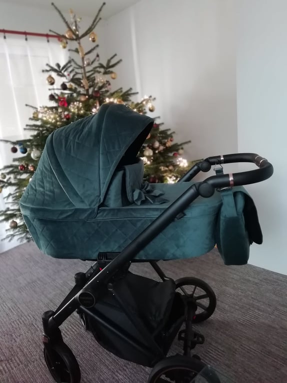 Kombinovaný kočárek VR Limited edition green