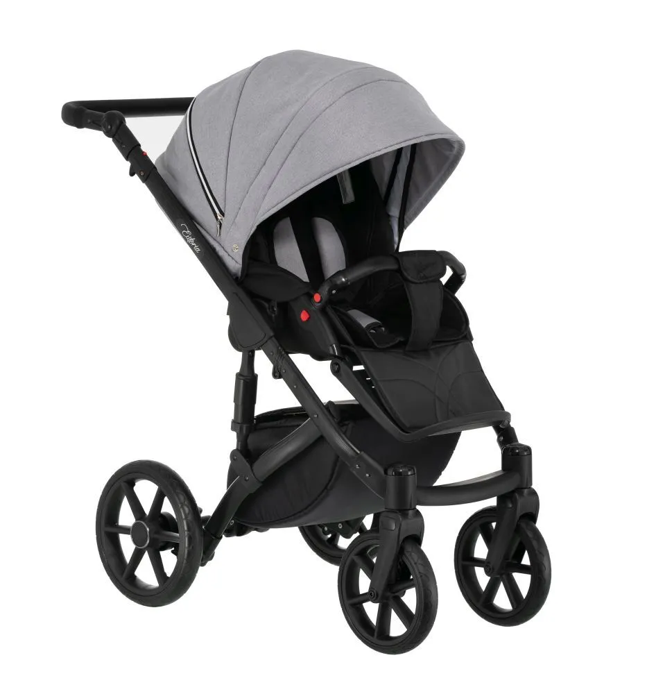 Kombinovaný kočárek EUFORIA S 01 grey