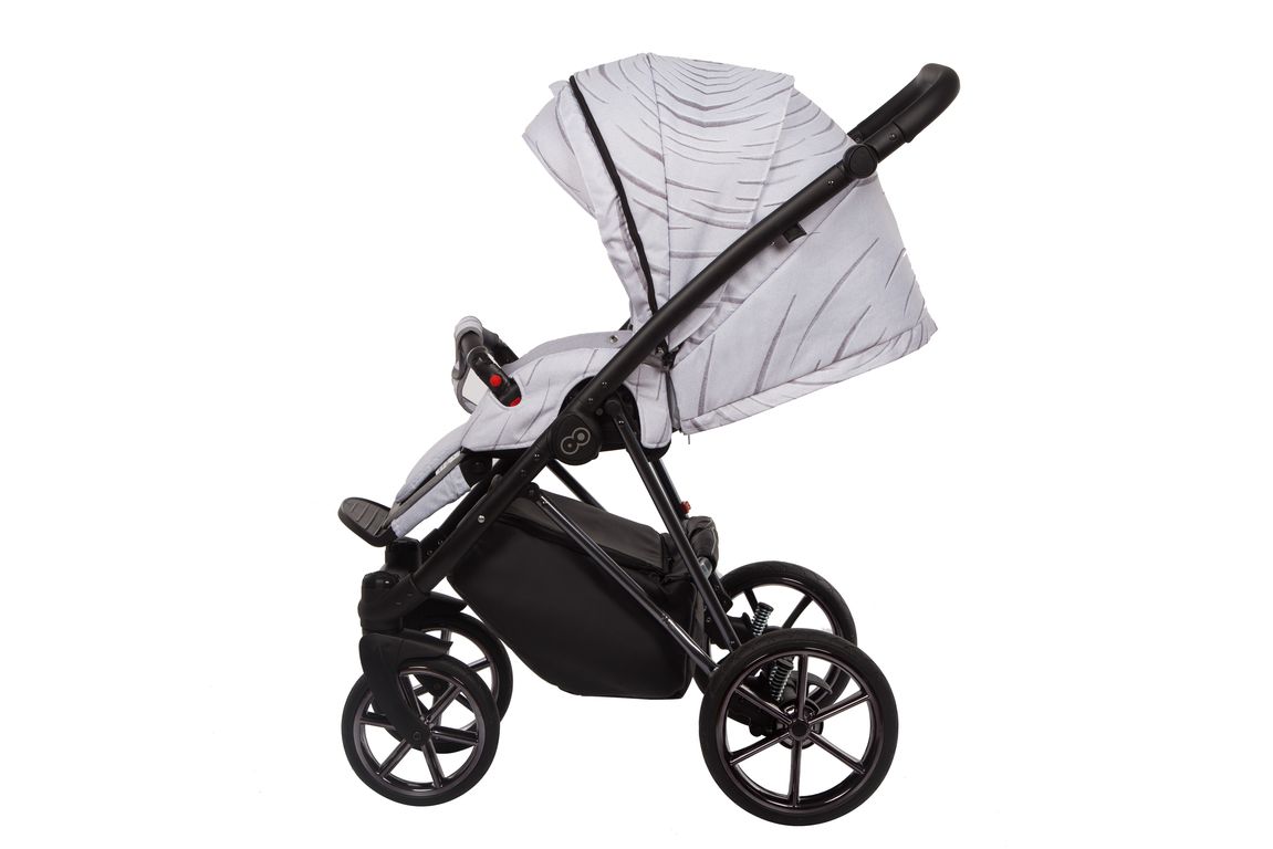 Kombinovaný kočárek Boss  2v1 light grey 