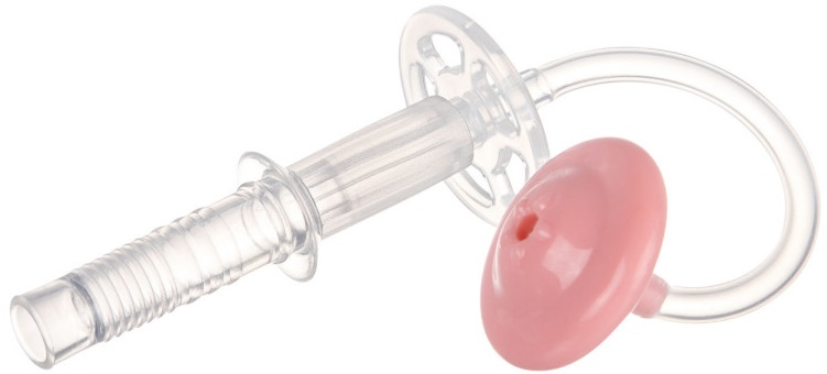 Nevylévací slámka se závažím pro hrnečky 56/606 a 56/607 1ks růžová canpol babies 