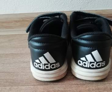 Kožené botasky ADIDAS černé 