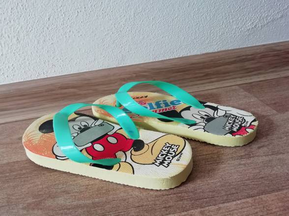 Dětské pantofle žabky - Mickey Mouse