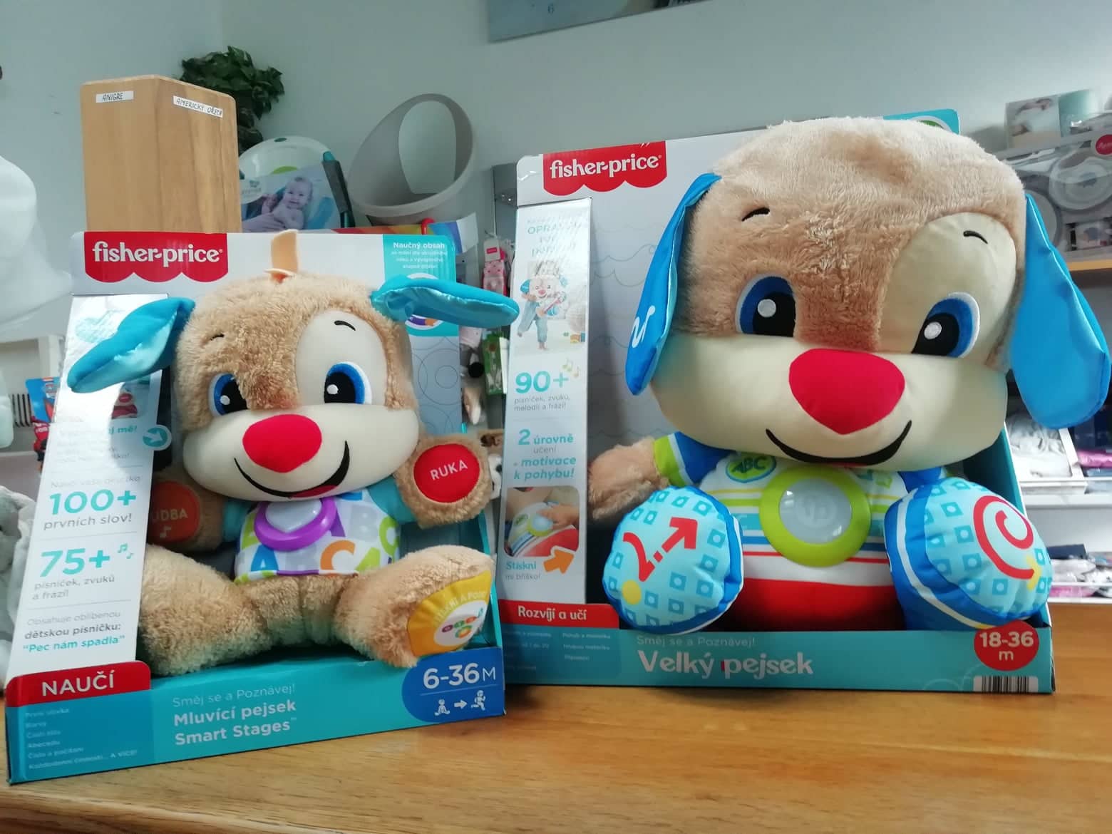  Velký Pejsek Fisher-Price mluvící a zpívající česky