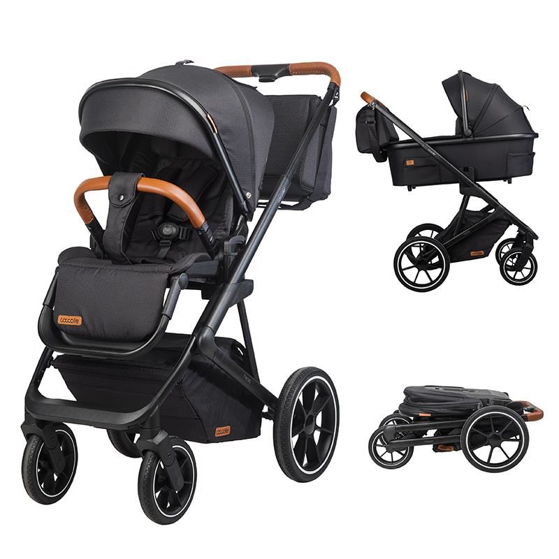   Kočárek Coccolle Nessia 2v1 travel system Diamond Black 