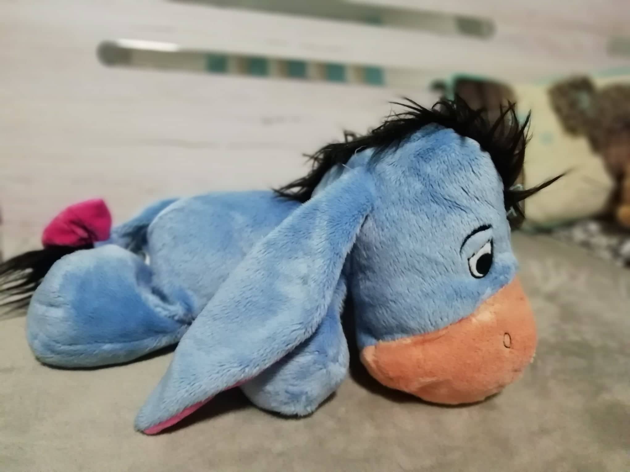 Plyšový OSLÍK z medvídka Pú- JAKO NOVÝ !