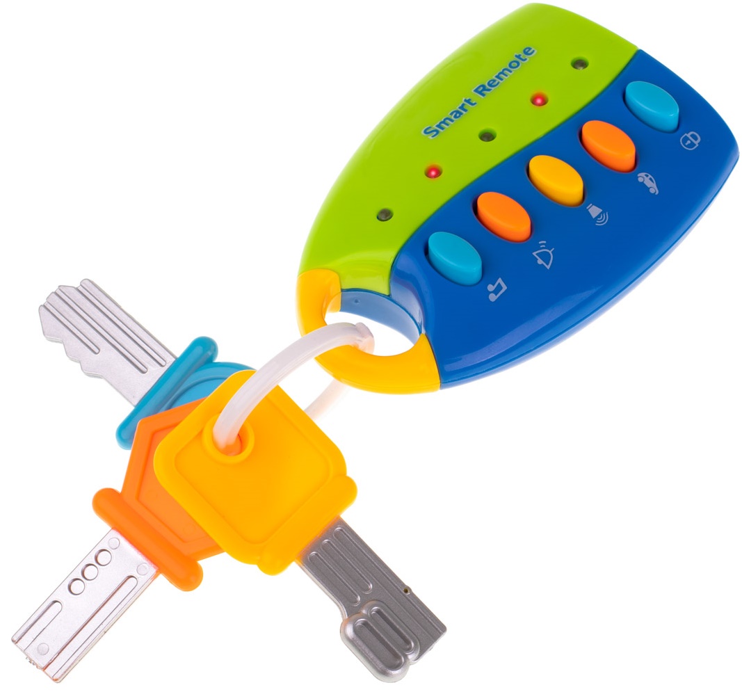 Hrací klíčky pro děti se zvukem a světlem 