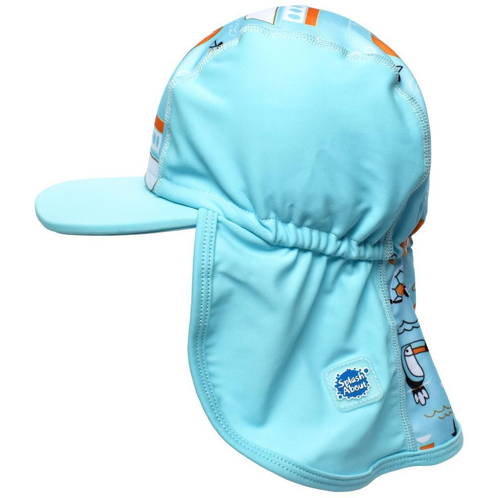Čepice pirát s UV faktor SPF 40+. Zvířátka modra vel. 3-6let neopren