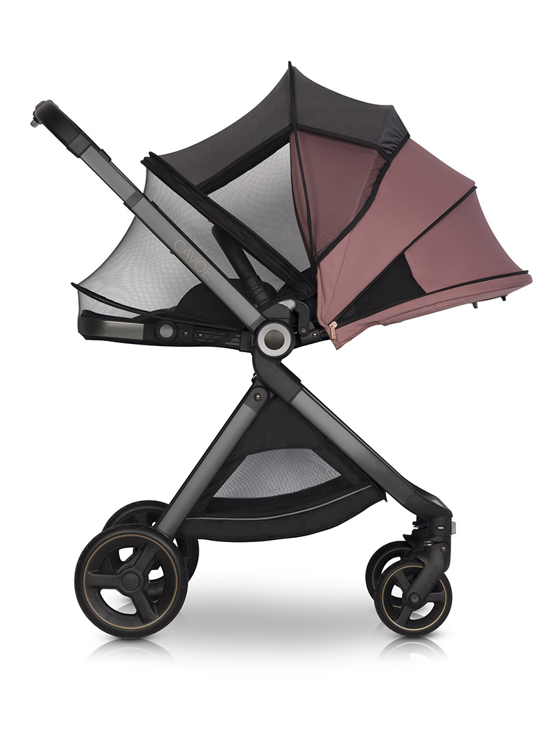 Moskytiéra Cavoe 2v1 na dětský kočárek 