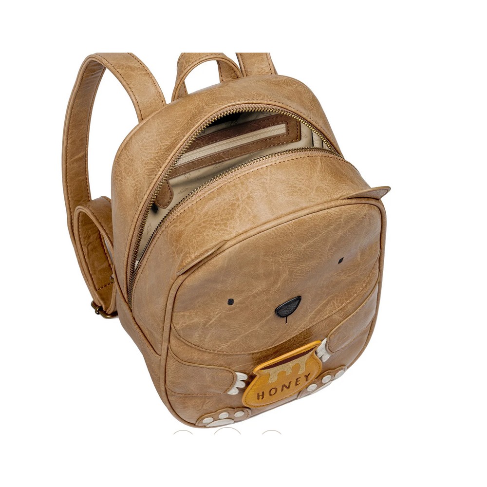 Dětský batůžek z eco kůže MEDVÍDEK - Big Bear Karl