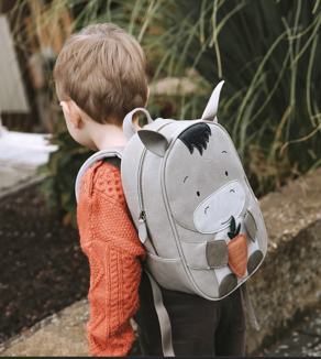 NEW Dětský batůžek z eco kůže OSLÍK - Big Donkey Edvin