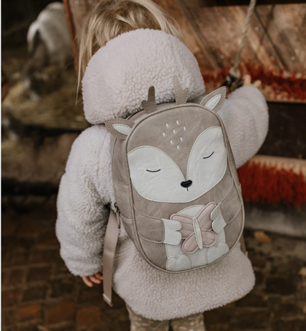 NEW Dětský batůžek z eco kůže KOLOUŠEK - Big Deer Alvy
