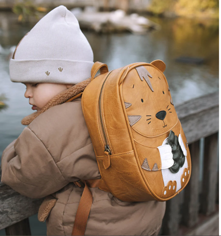 NEW Dětský batůžek z eco kůže TYGR - big Tiger Timi