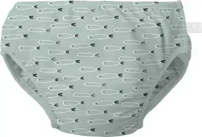 Sada kojenecké plavky + čepice s UPF50+ BIMBI FISH 3-9m