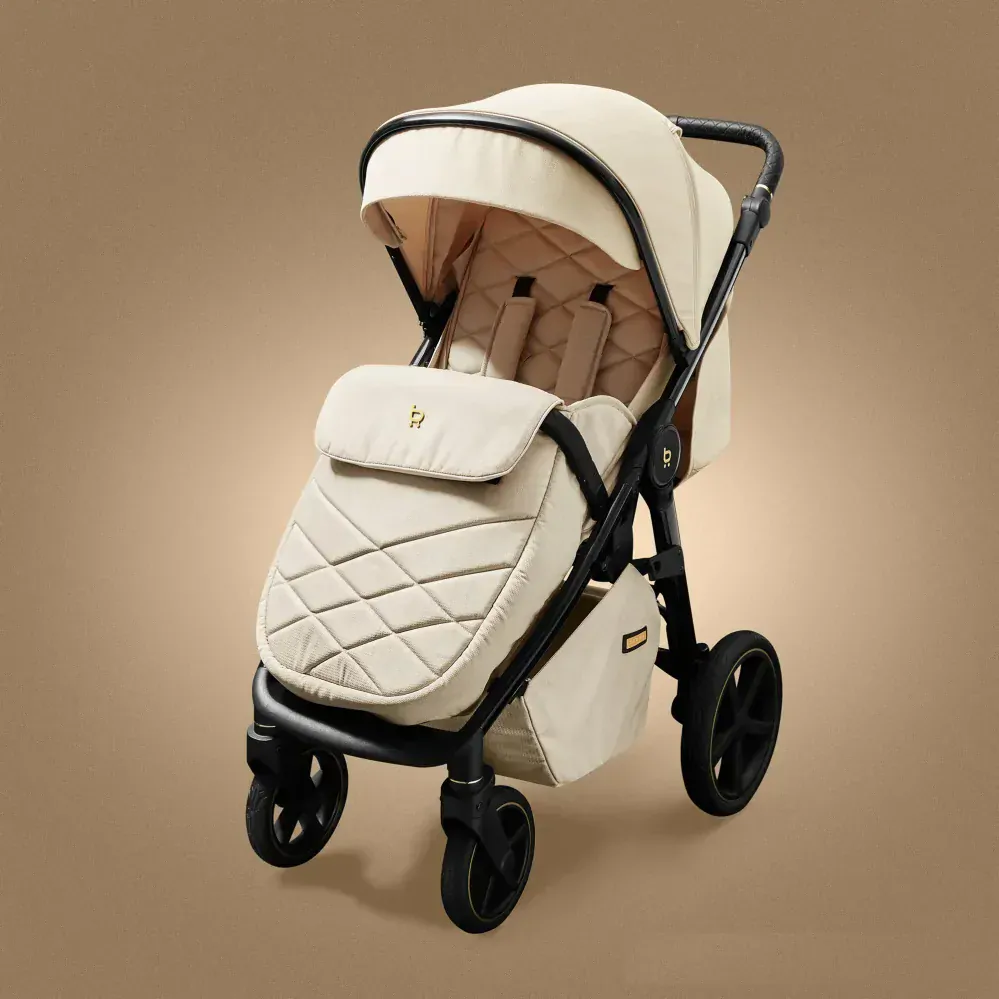 Sportovní kočárek Xplode Future Design Chrome Sand Beige