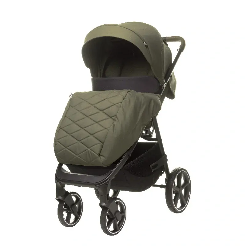 Sportovní kočárek Stinger PRO KHAKI s nánožníkem