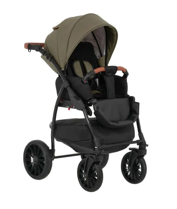 NEW - Kombinovaný kočárek  Verso V05 olivová