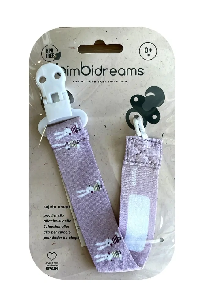 Klip na dudlík BIMBI Rabbits