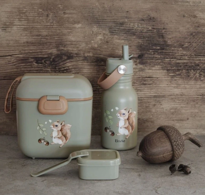 Dětská láhev na vodu Elodie Details - Chipmunk Darling