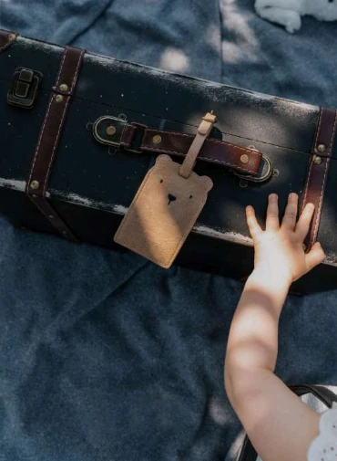 Jmenovka na zavazadlo Little who Medvídek Clas
