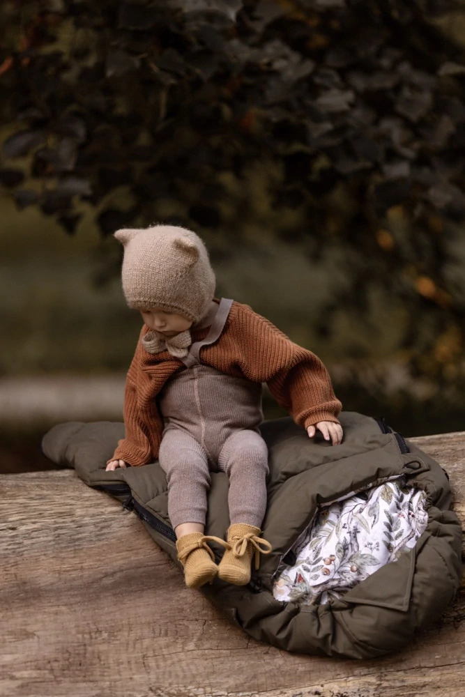 Zimní fusak do kočárku Everest – Fairies fialový