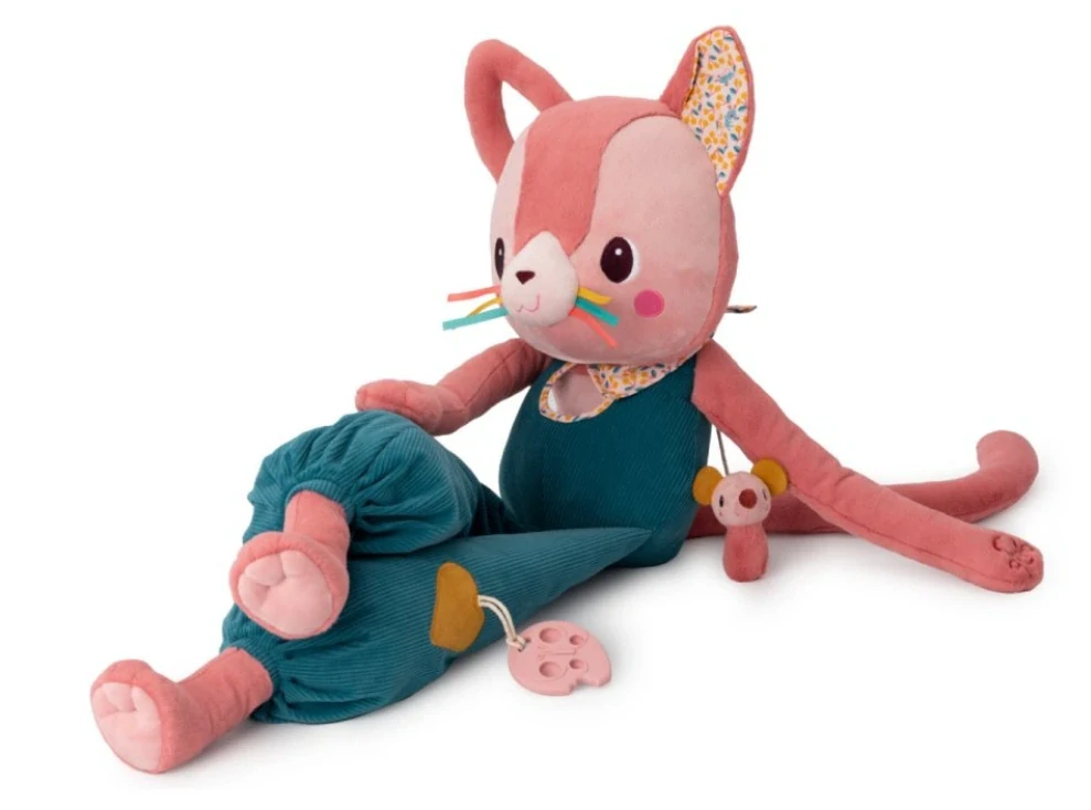  Lilliputiens - velká textilní hračka - kočička Jeanne 