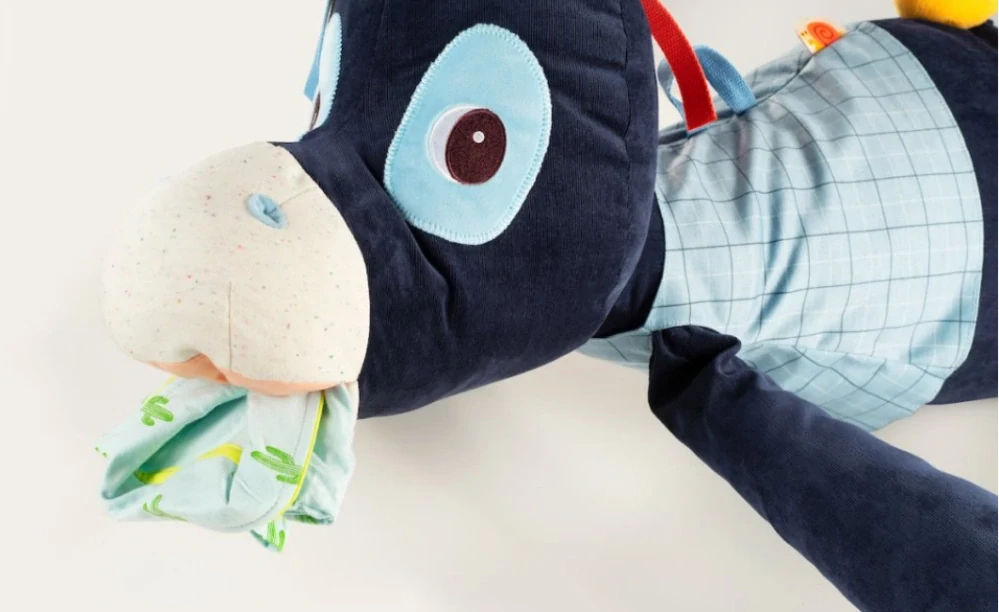 Lilliputiens - velký plyšový oslík Ignác 110cm