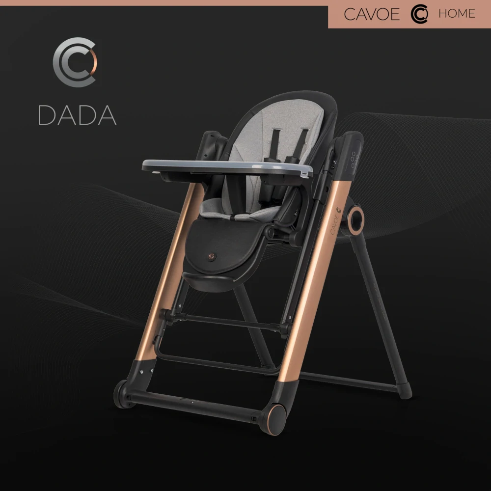 Elektrické houpátko a jídelní židlička Cavoe Dada Meteorite 2v1