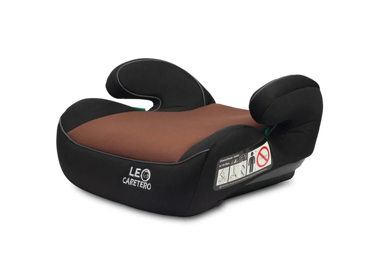 Autosedačka - podsedák LEO I-SIZE, hnědý (125-150)   R129 I-Size