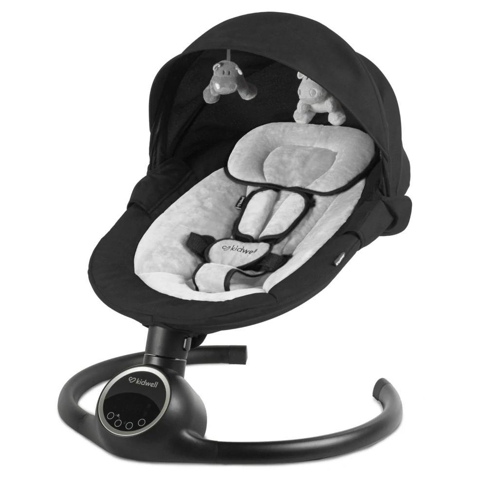 Elektrická houpačka REVE Black/Silver 2v1