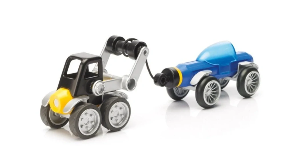 Magnetická stavebnice SmartMax - Stavební vozidla