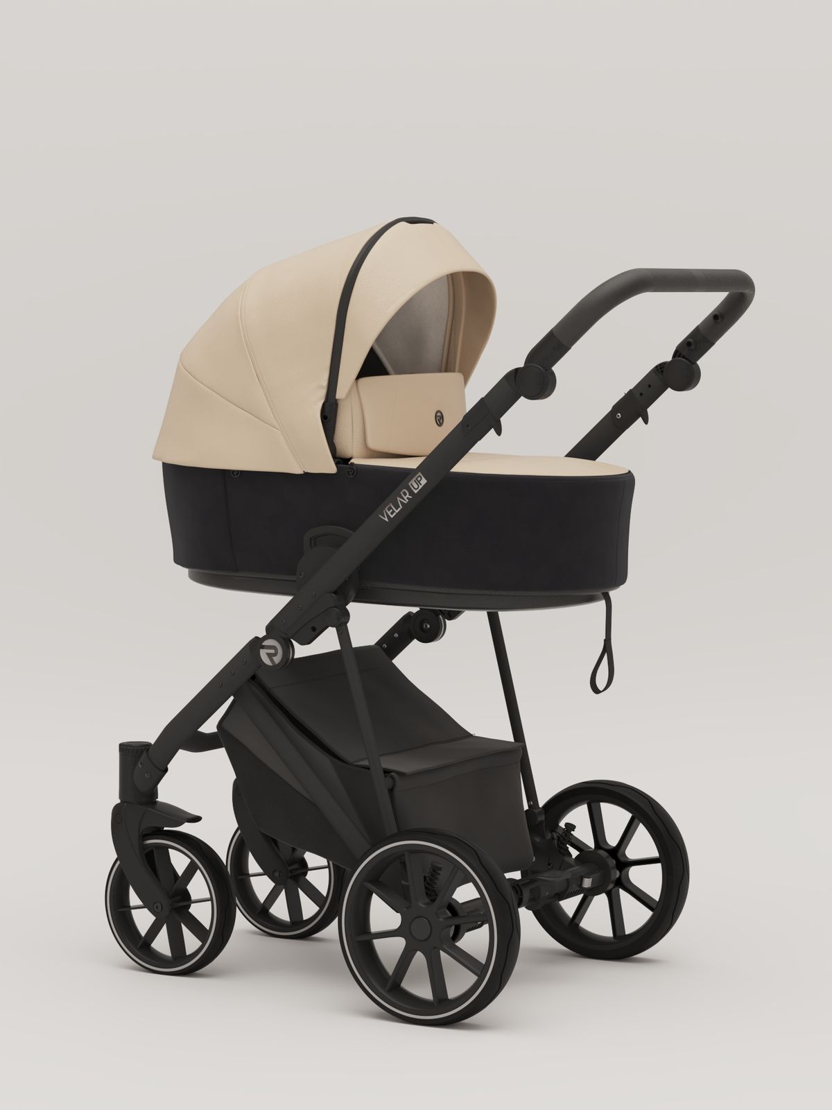 Kočárek RIKO VELAR UP 06 Creme/Black