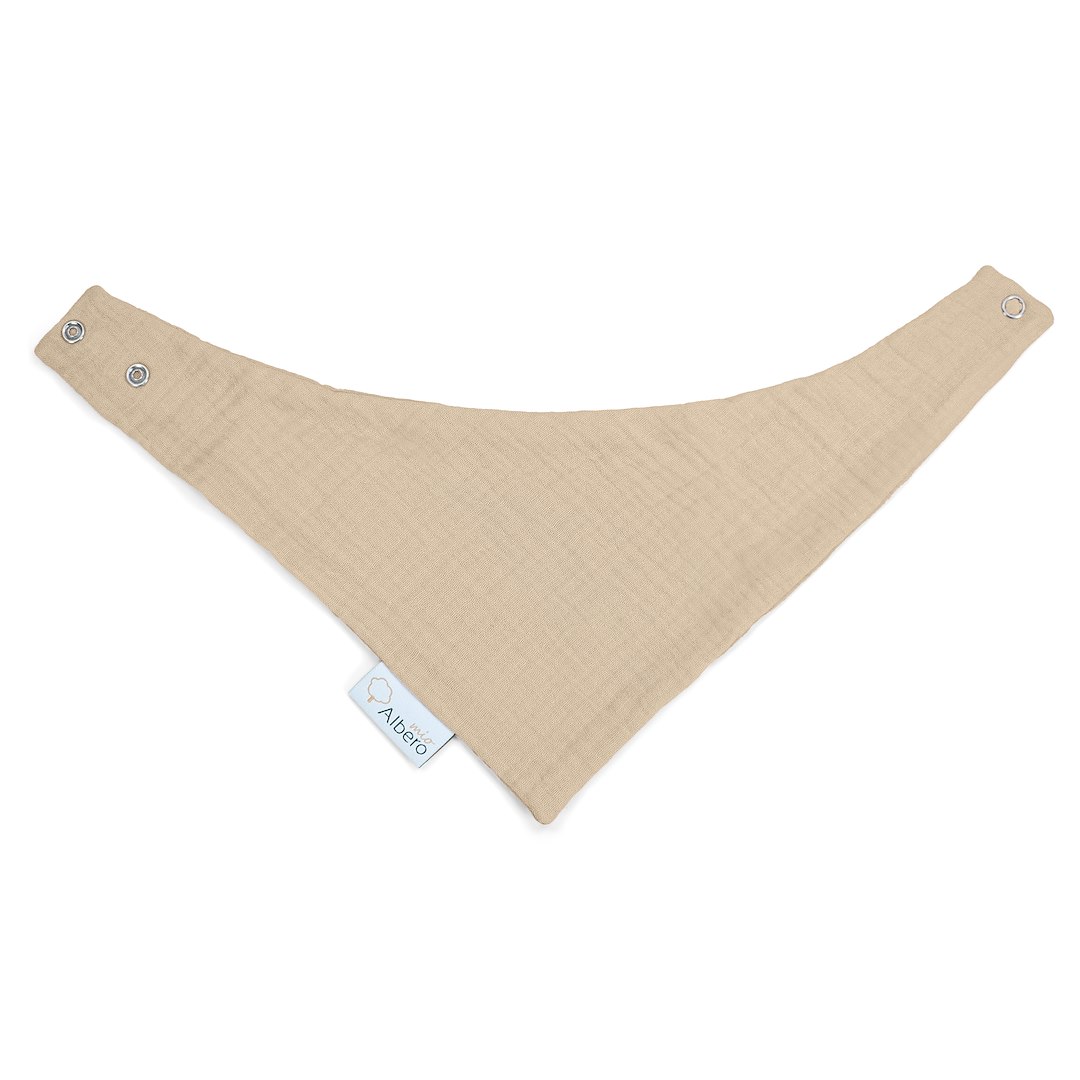 Albero mušelínový slintáček/šátek Cappuccino  (sada 2ks)