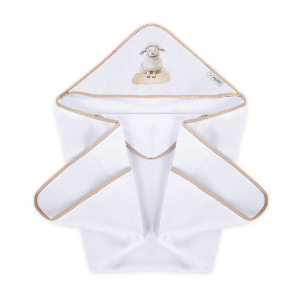 Froté osuška s kapucí Albero Ovečka