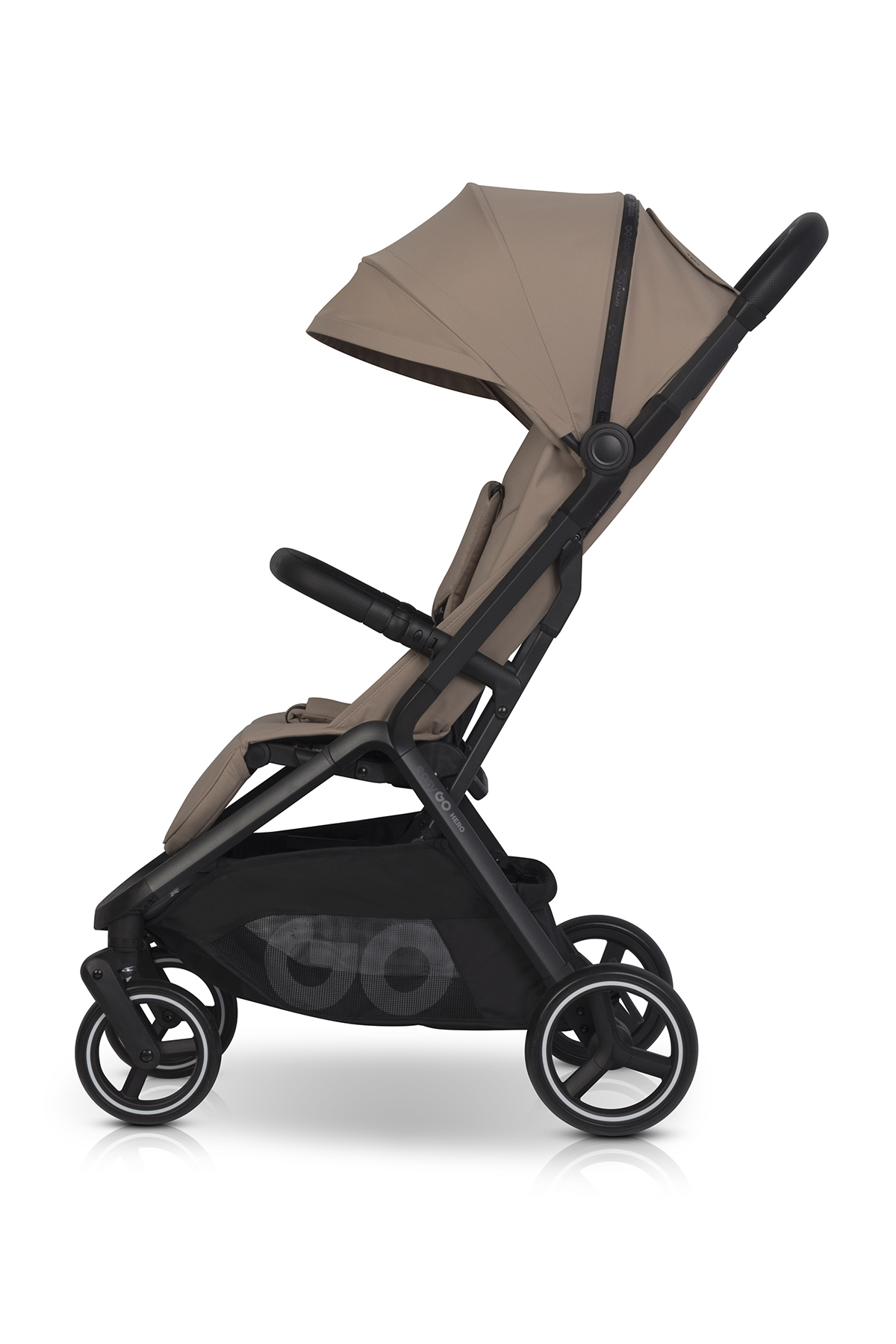 Sportovní kočárek kočárek EasyGo Hero Golden Beige s automatickým skládáním