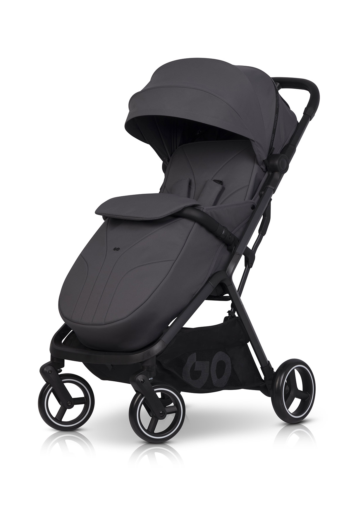 Sportovní kočárek kočárek EasyGo Hero Cloud Grey s automatickým skládáním