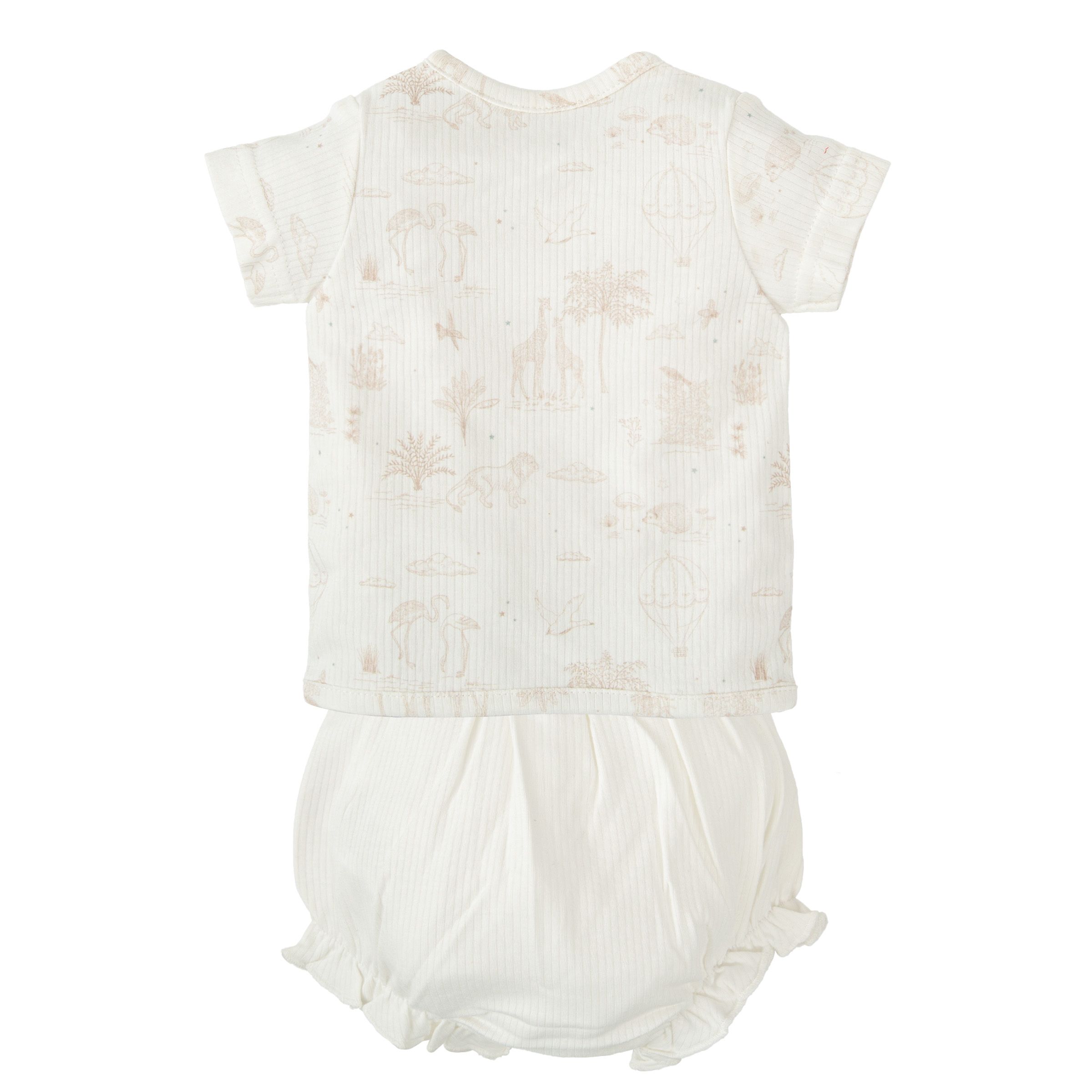 Letní kojenecký komplet Noe vel. 0-1m