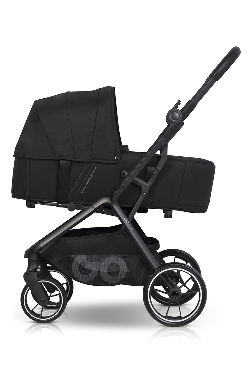 Hluboké lůžko na kočárek EasyGo Zoya Black