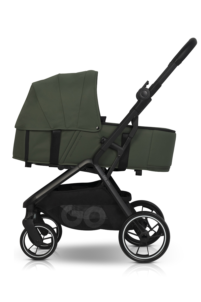 Hluboké lůžko na kočárek EasyGo Zoya Jungle Green