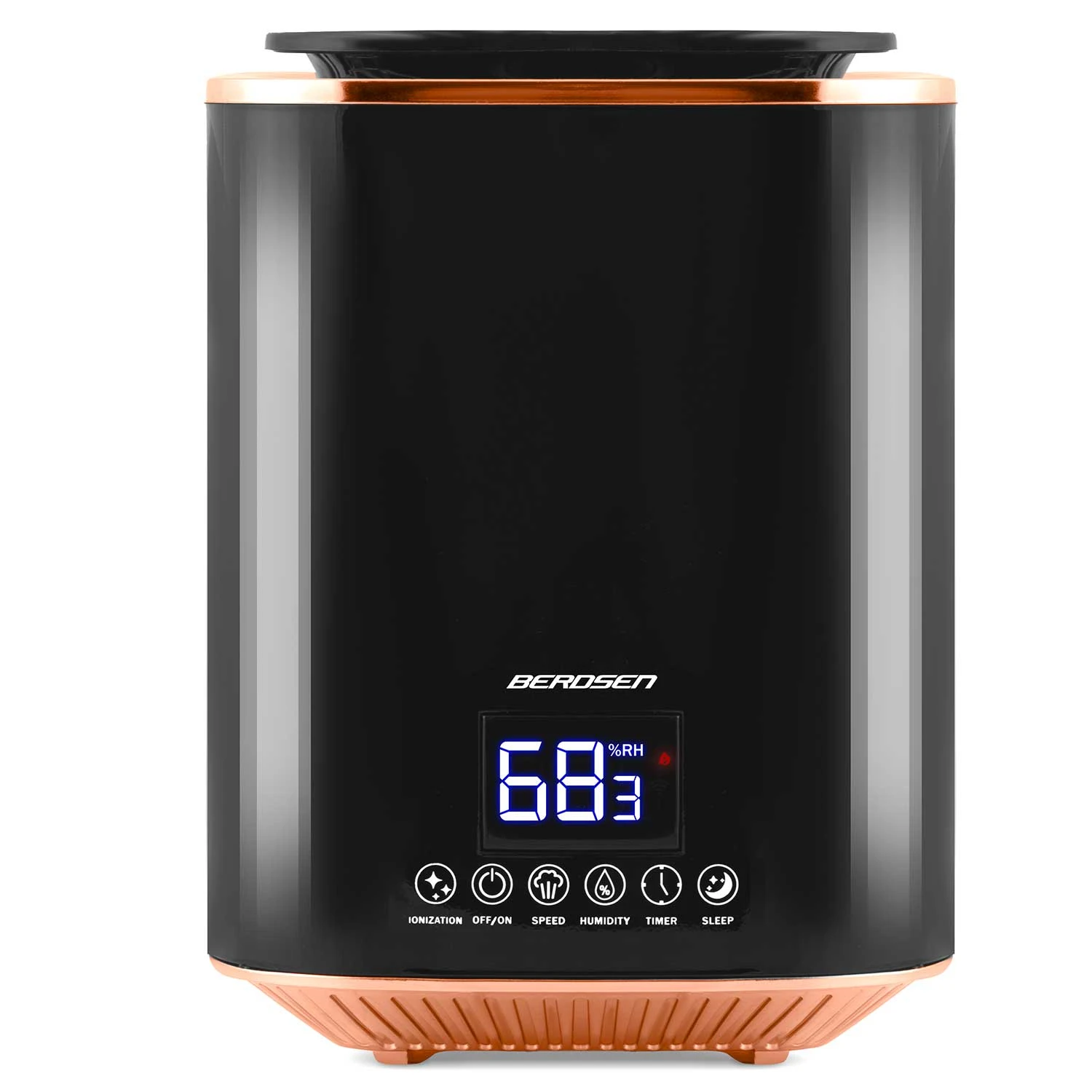 Ultrazvukový zvlhčovač vzduchu Berdsen Premium s ionizátorem a aroma difuzérem