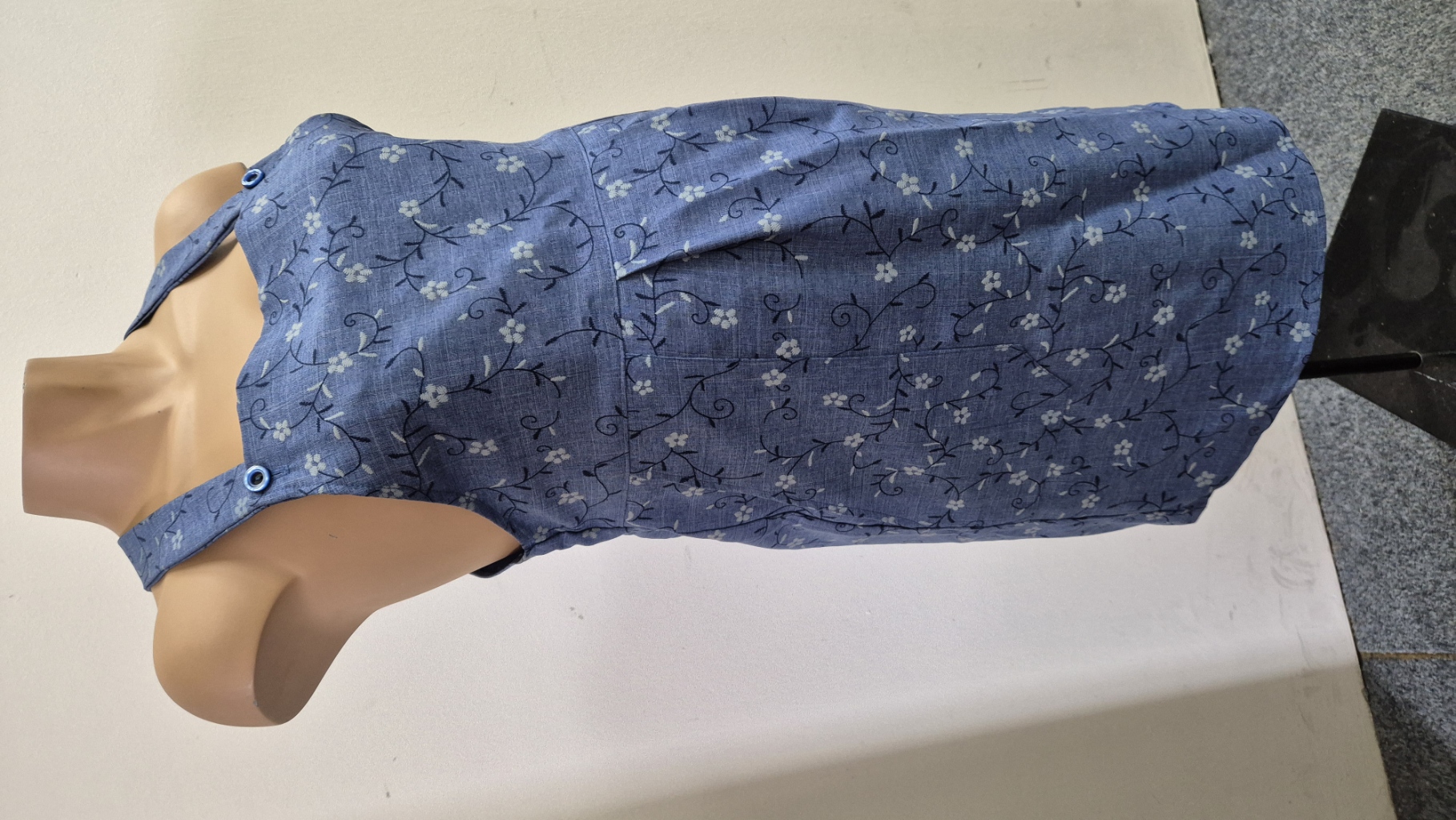 Těhotenská móda - Šaty zahradníčky - svět mateřství  vel. S