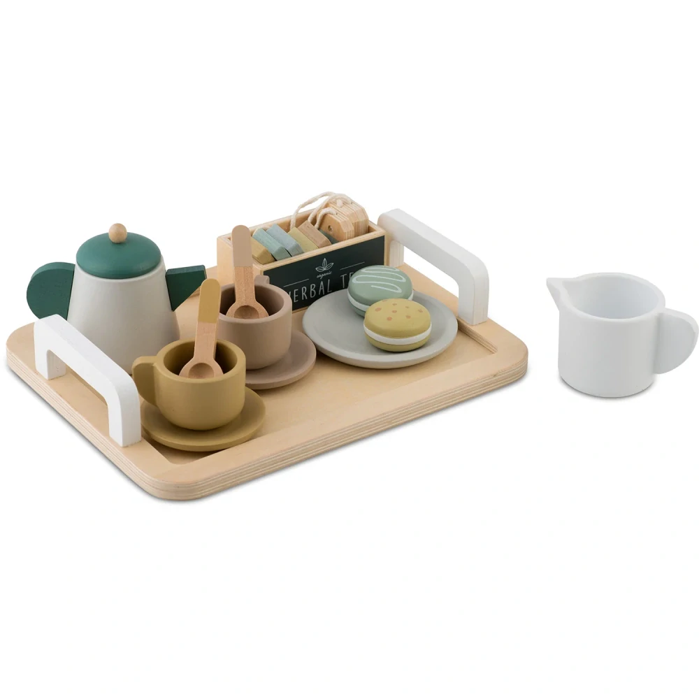 Dřevěná čajová souprava Nukido