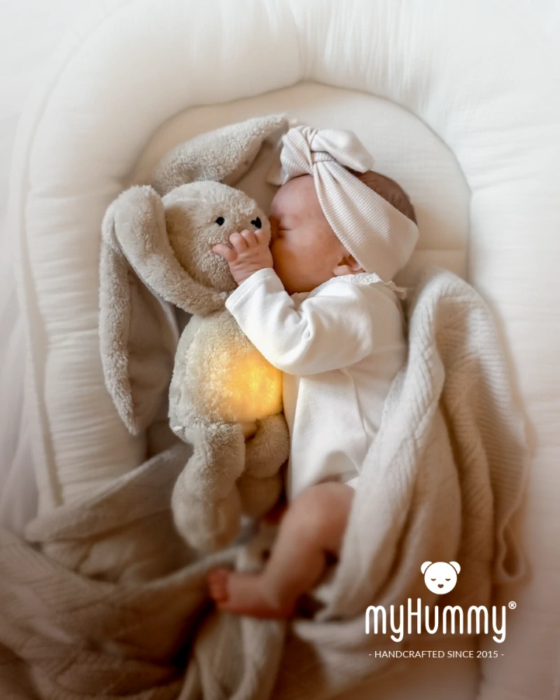 MyHummy Bunny beige 5 v 1 s lampičkou