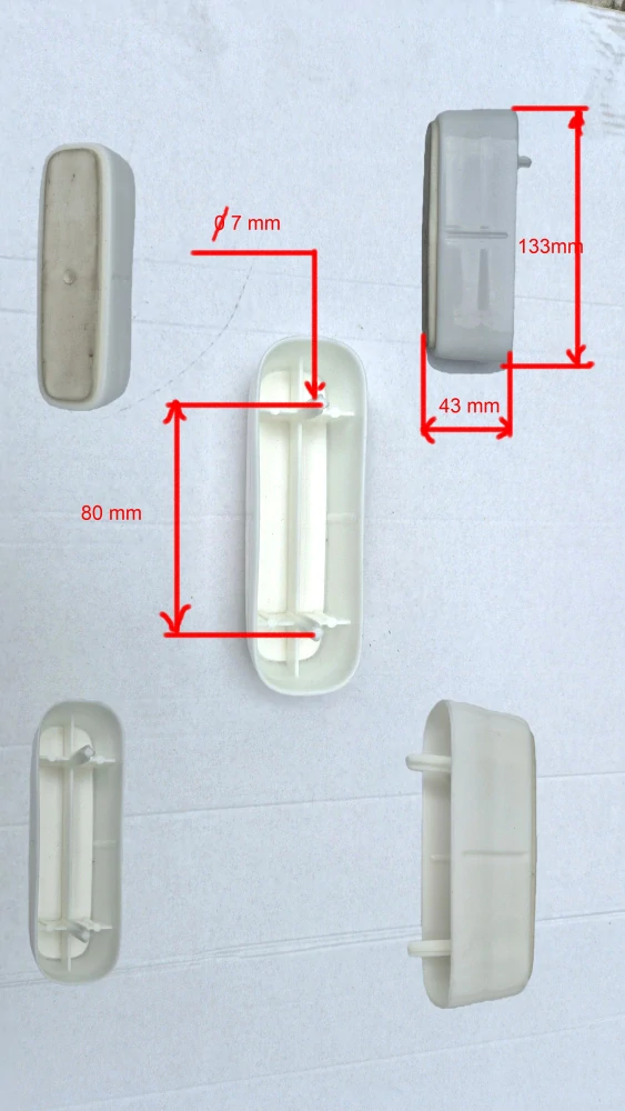 ND_brzdič guma pod chodítko proti podjezdu pro chodítko náhradní díl