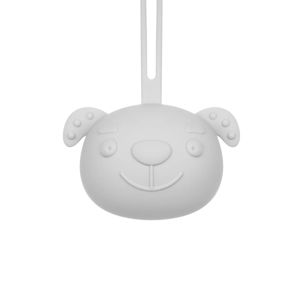 Pouzdro na dudlík ve tvaru pejska