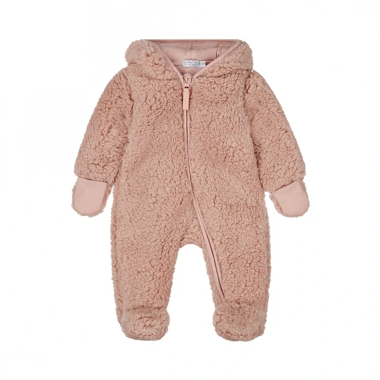 Kojenecký hřejivý overal Dirkje beránek vel.56 pink